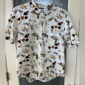 Abound western Hawaiian shirt size XL
